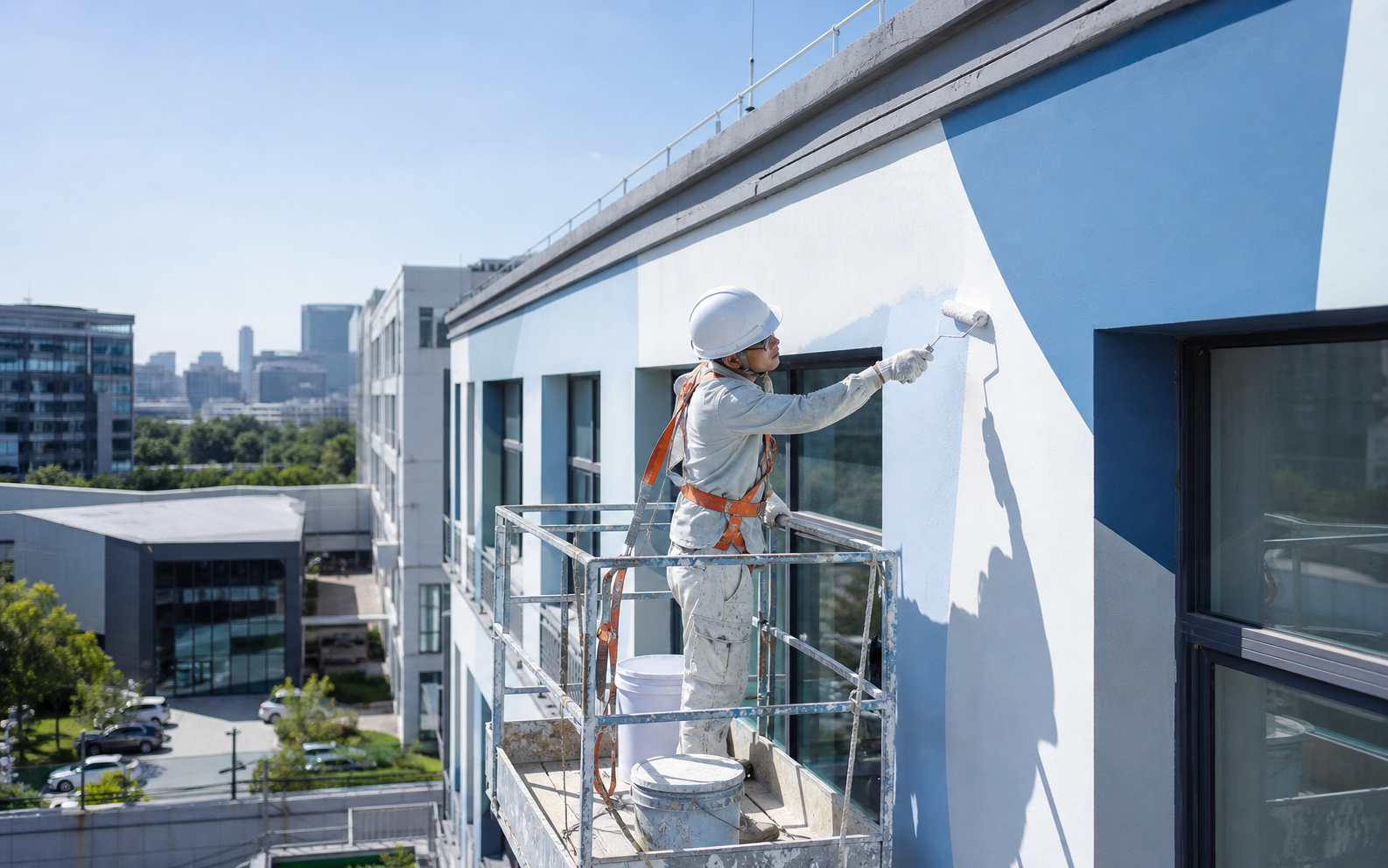 W10 Ultra-Weather-Resistant Silicone Rubber Artistic Wall Painting Series: Integrating Protection and Aesthetics in Existing Wall Renewal