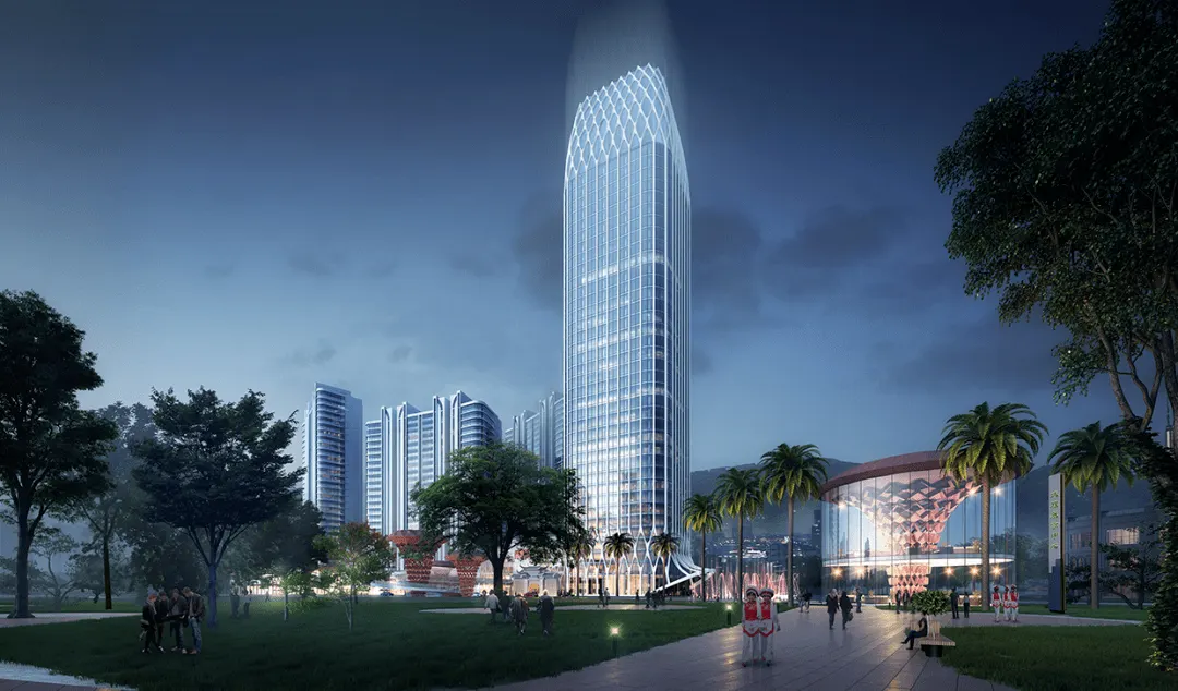 Dali Wuzhou International Trade City Deep Blue Plaza Project
