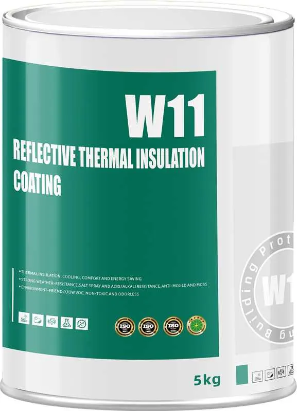 W11-401 Silicone-Metal Glass Thermal-Insulation and Sun-Protection Coating